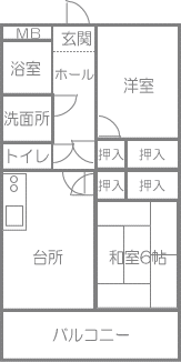 サンライフ間取り