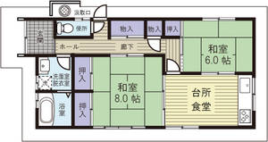 山本邸　間取り